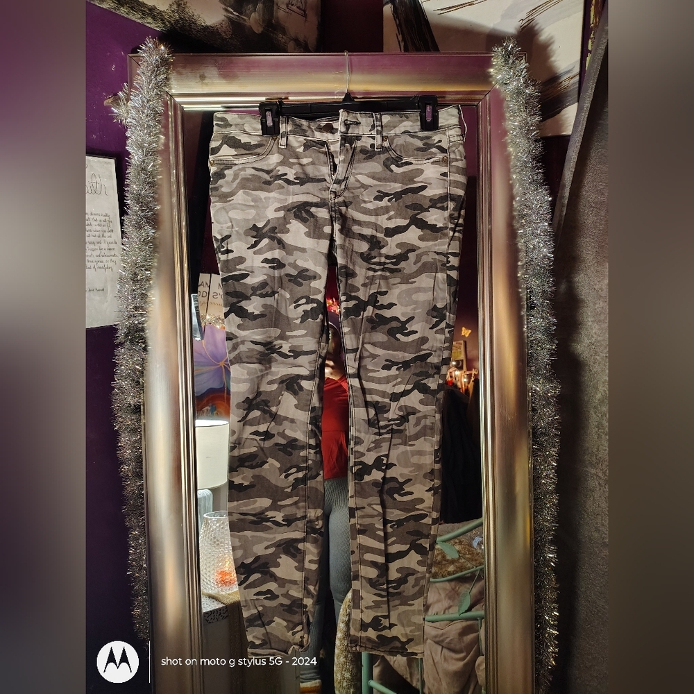 Rich & Skinny Camouflage Trousers